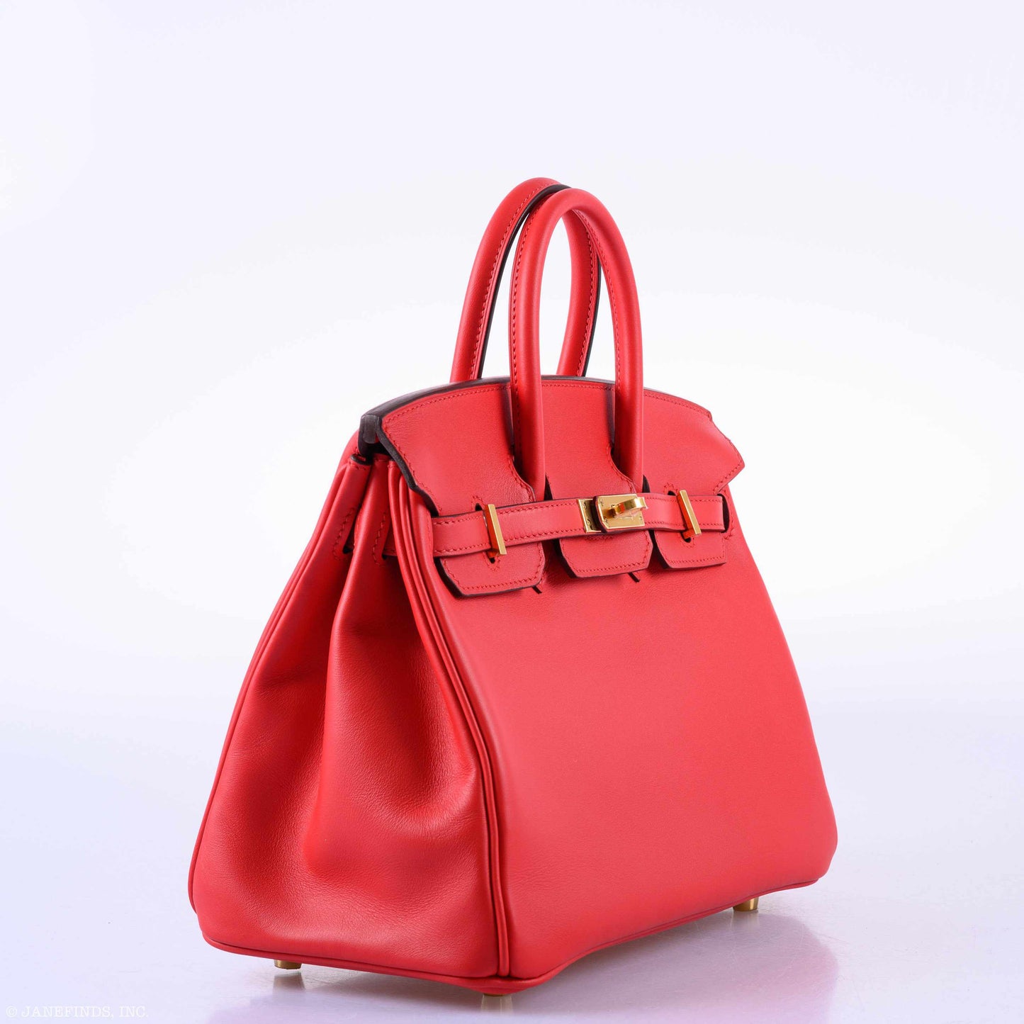 Hermes Birkin 25 Rouge de Couer Swift leather Gold Hardware - 2019, D