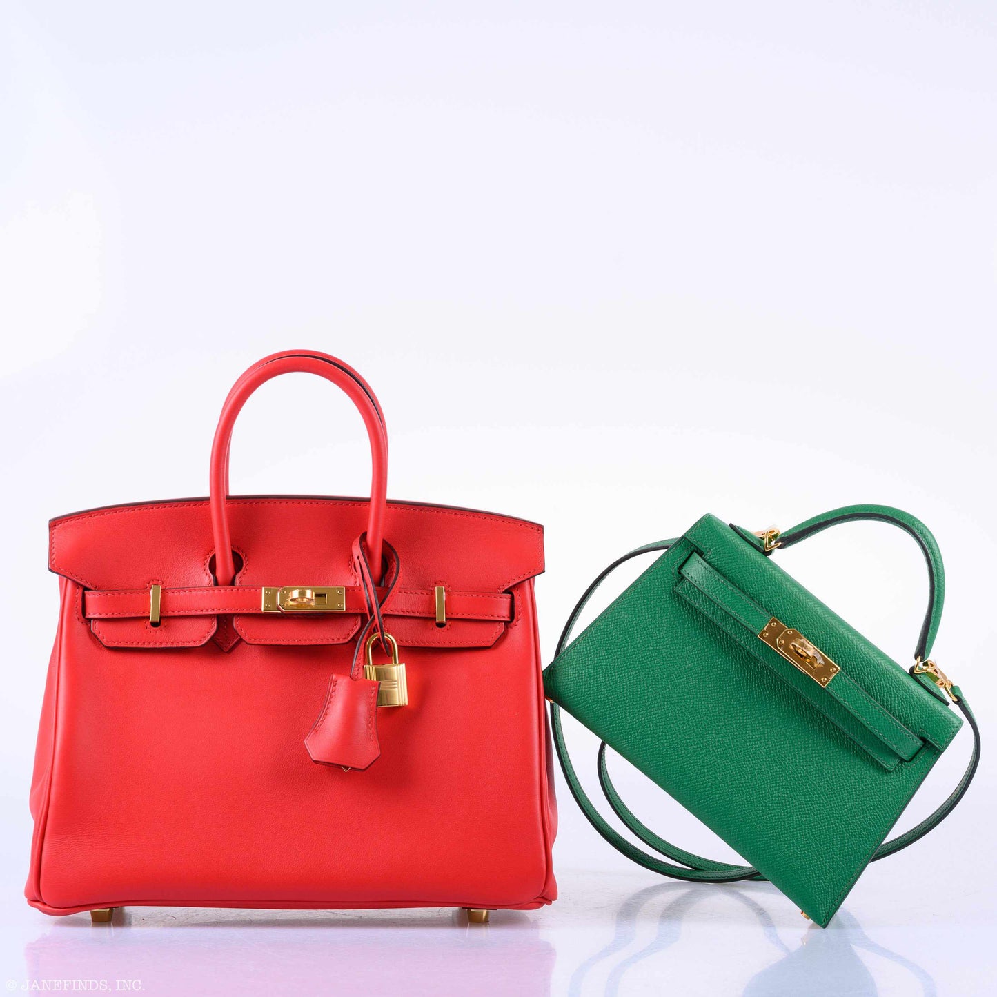 Hermes Birkin 25 Rouge de Couer Swift leather Gold Hardware - 2019, D