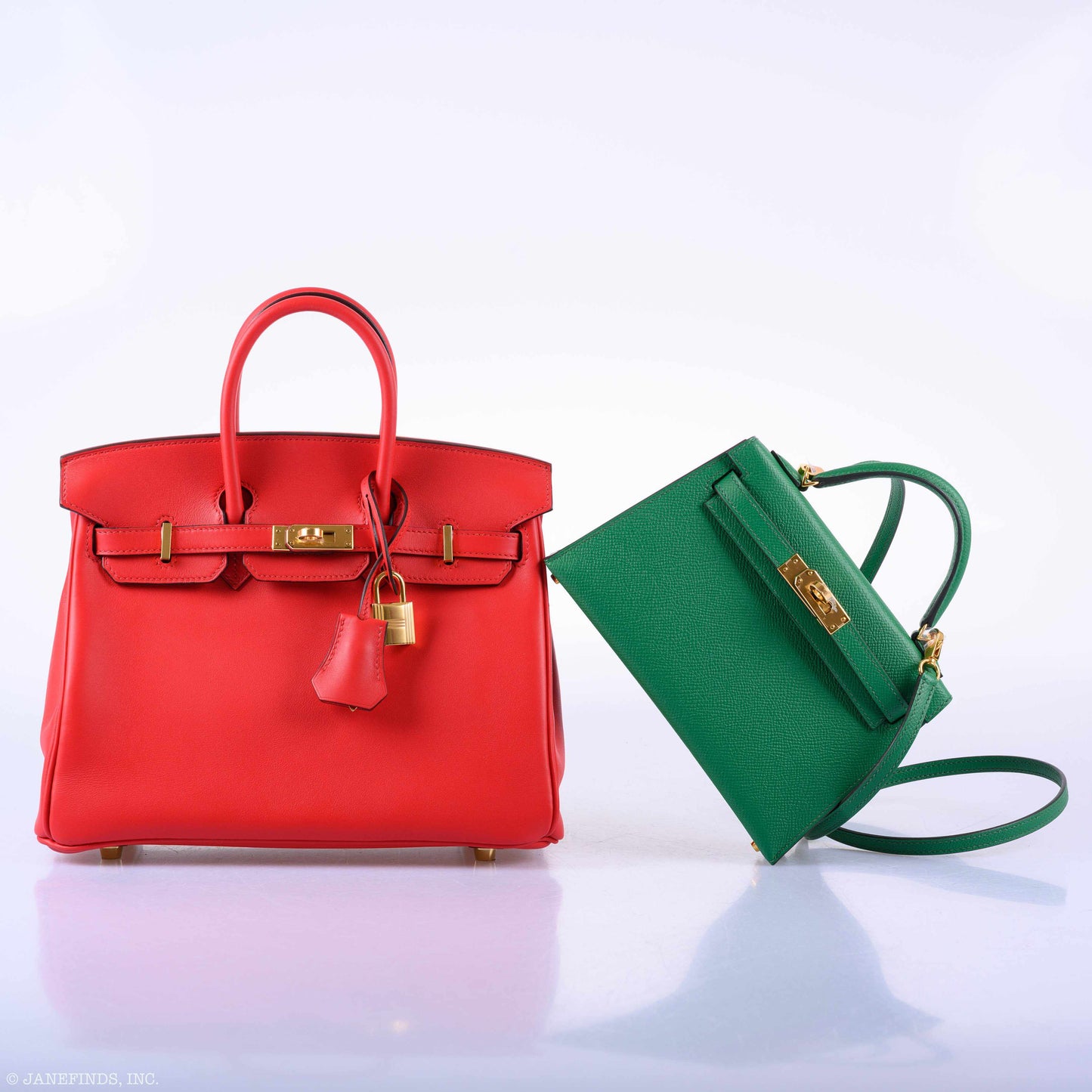 Hermes Birkin 25 Rouge de Couer Swift leather Gold Hardware - 2019, D