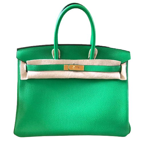 Hermes birkin 25cm bambou clemence gold hardware