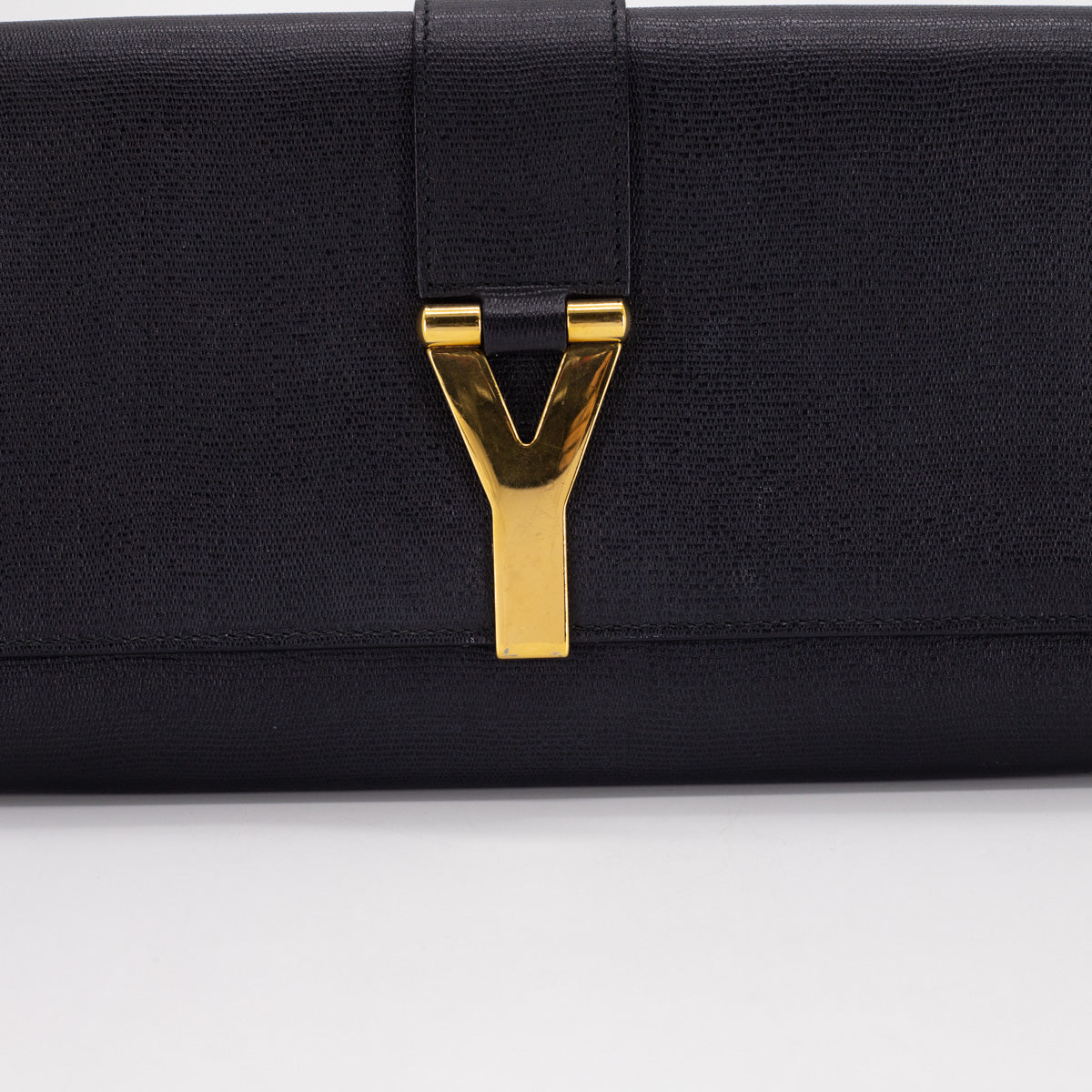 Saint Laurent Y Clutch Black