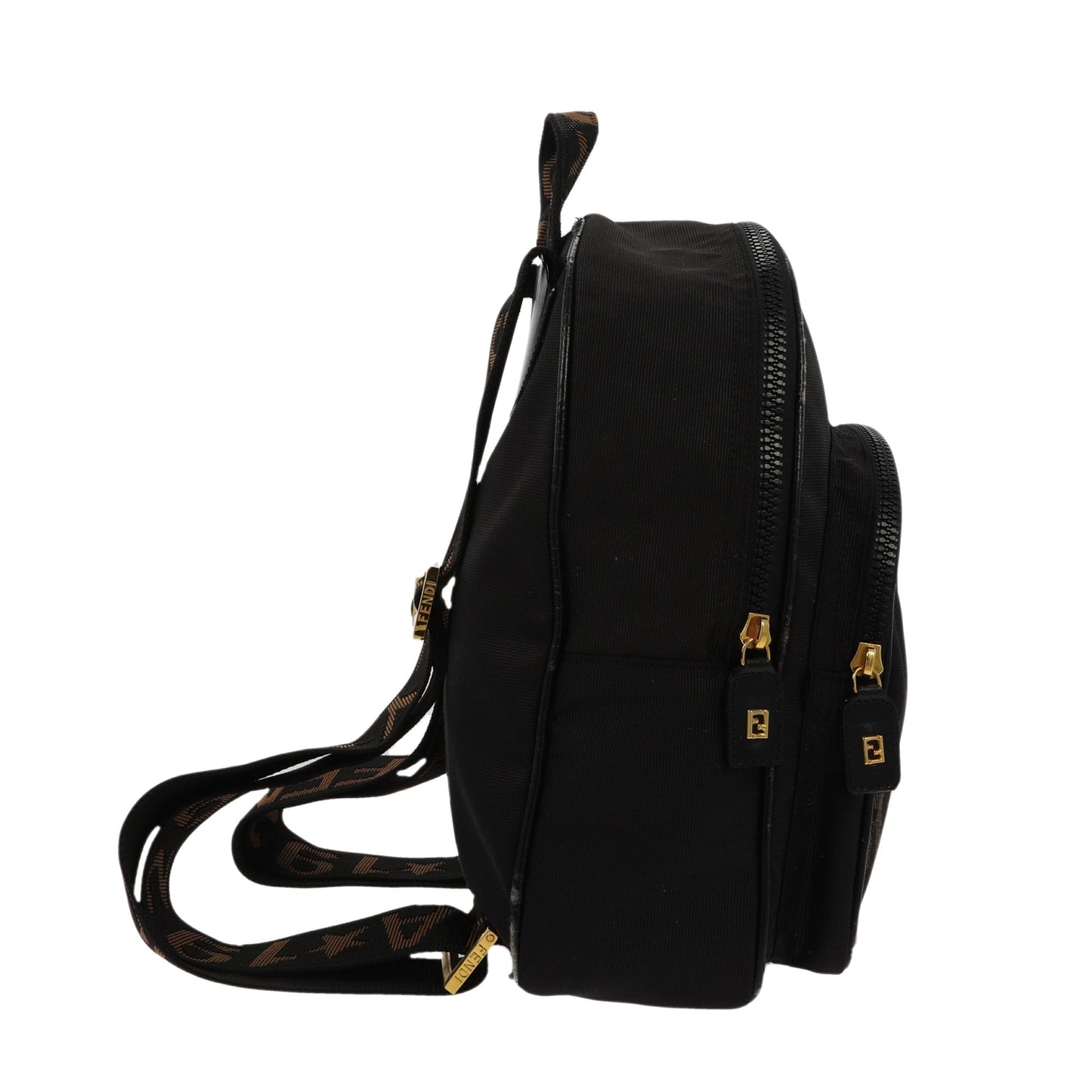 FENDI Backpack in Black Fabric