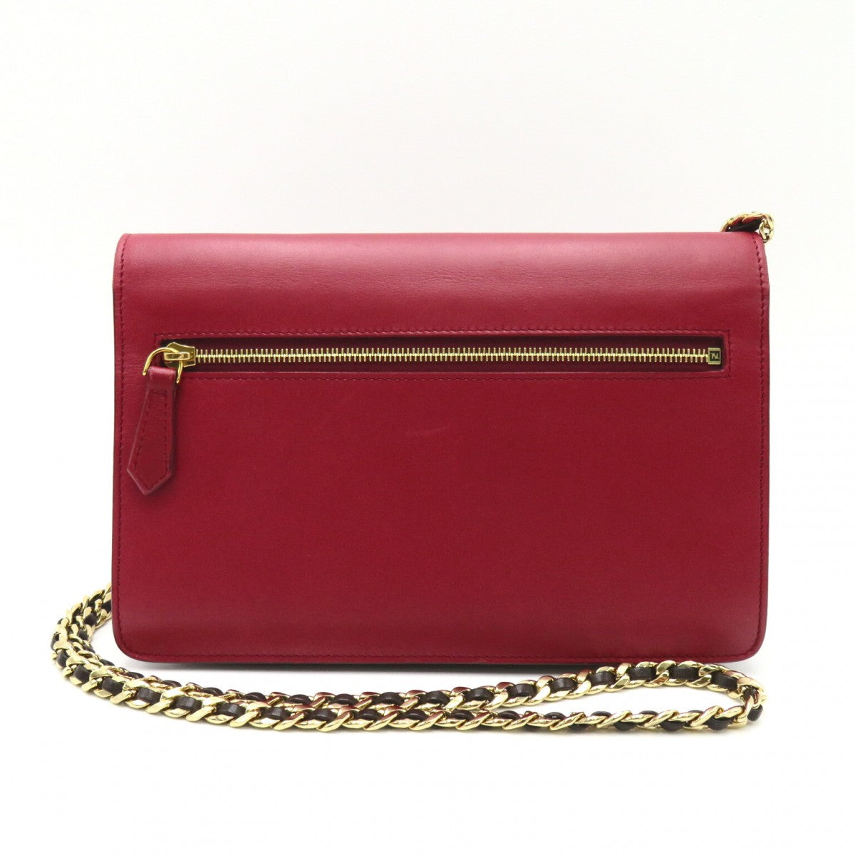 Fendi Leather Continental Flap Bag - '10s