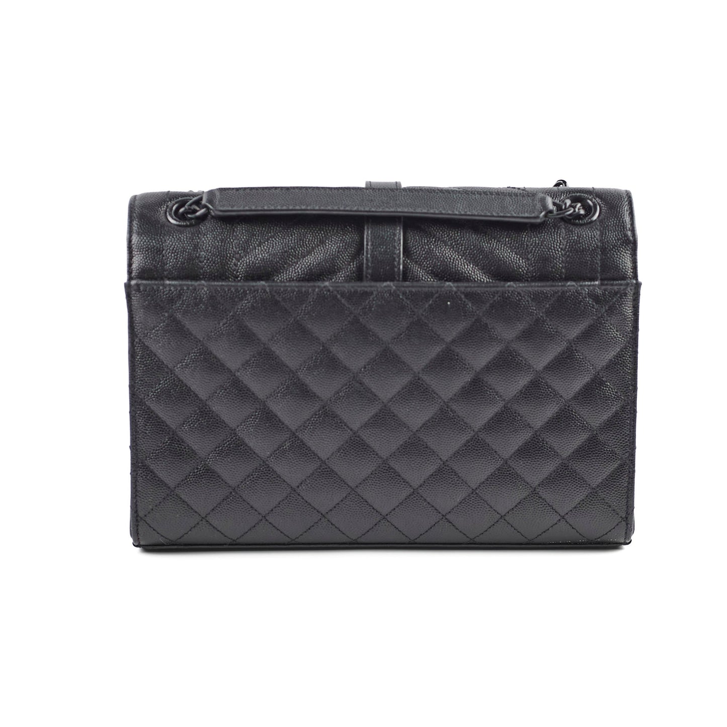 Saint Laurent Envelope Quilted Black Bag