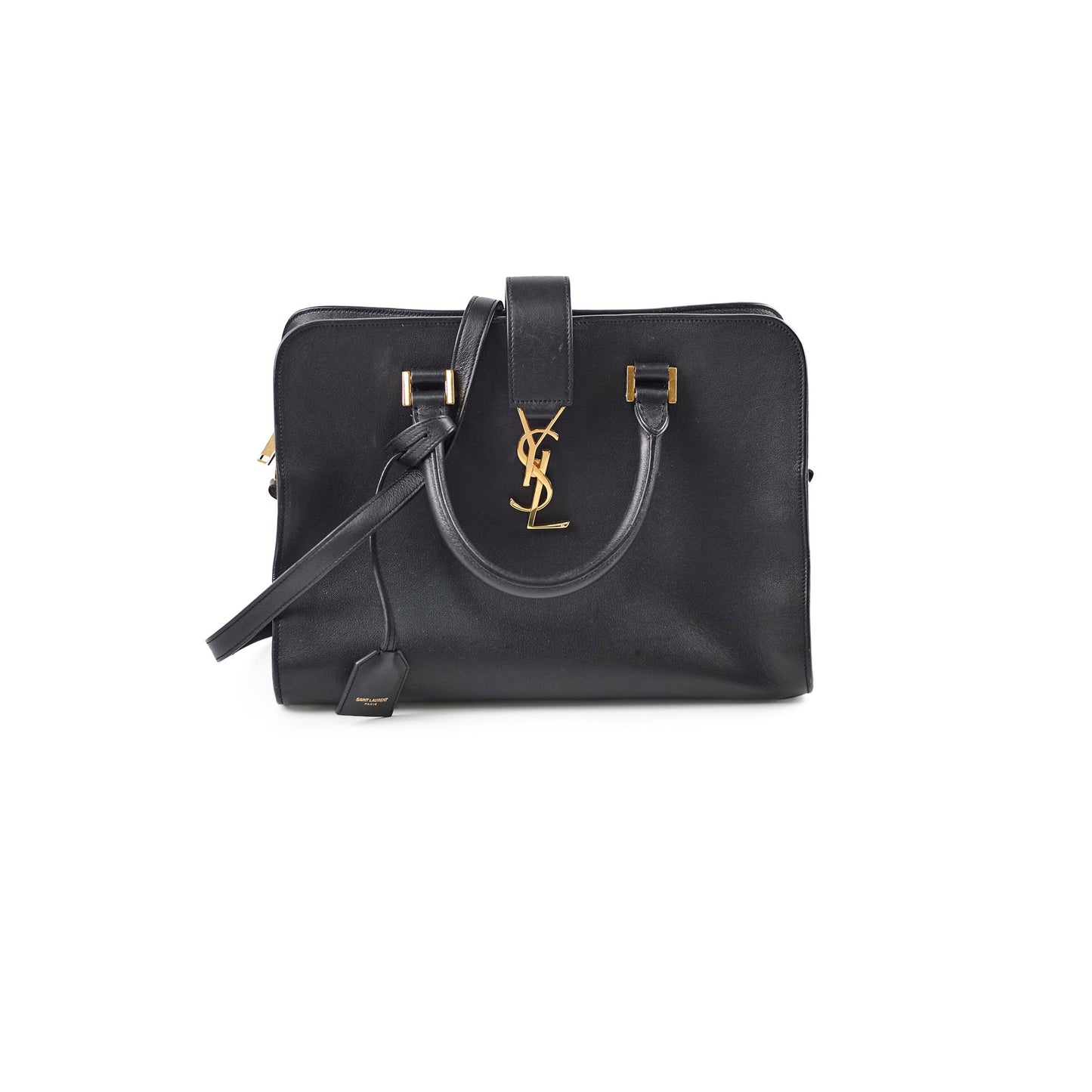 Saint Laurent Small Cabas Bag Black