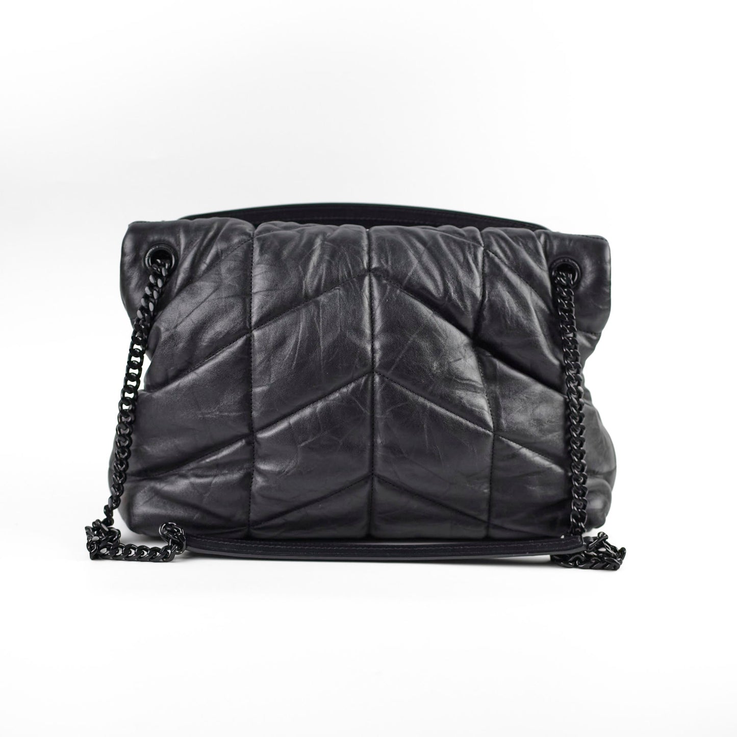 Saint Laurent Medium Puffer Bag Black