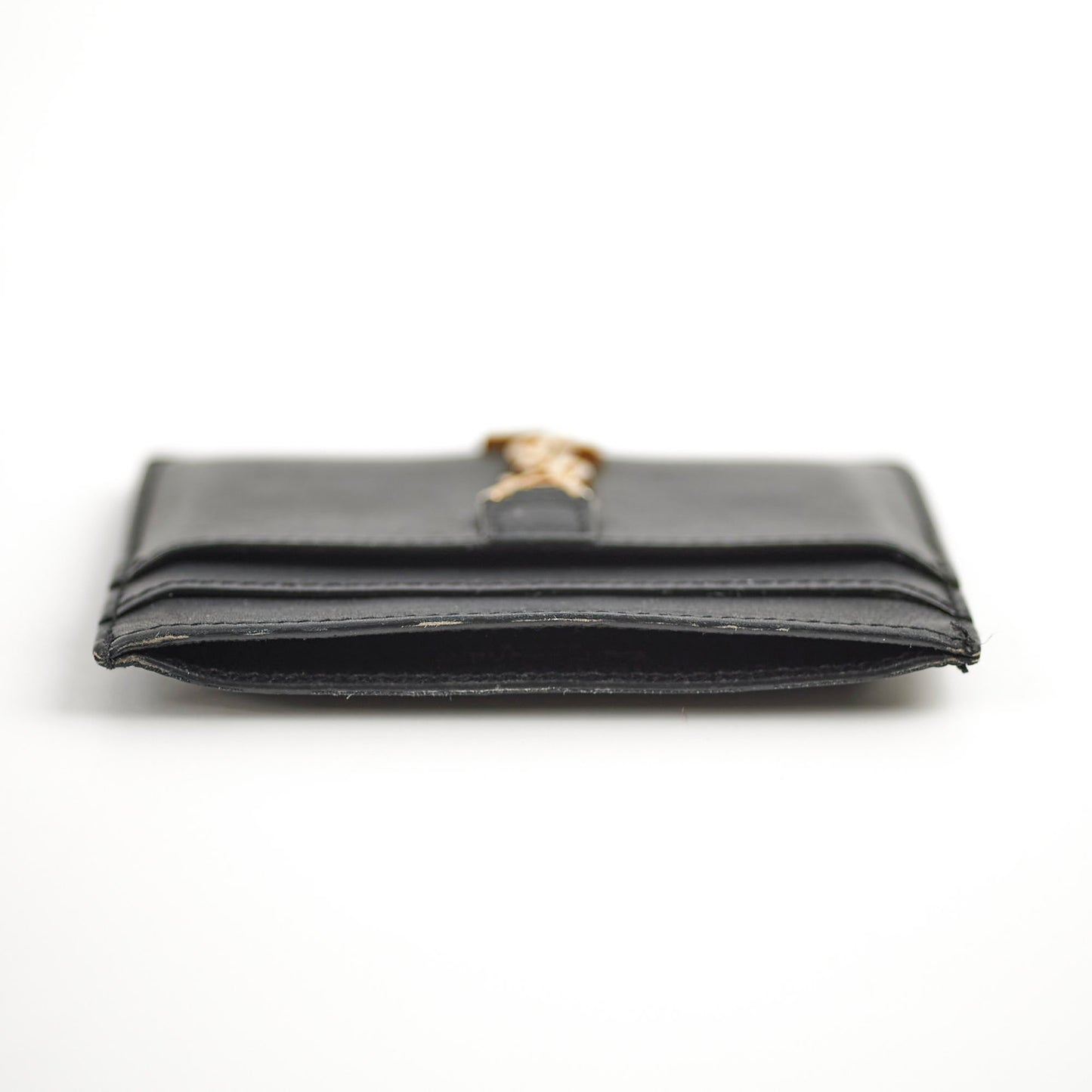 Saint Laurent Black leather Cardholder