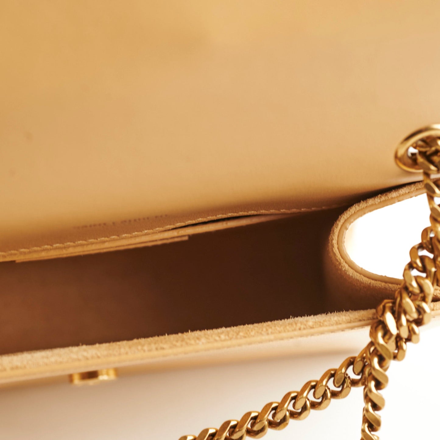 Saint Laurent Small Kate Tassle Bag Gold