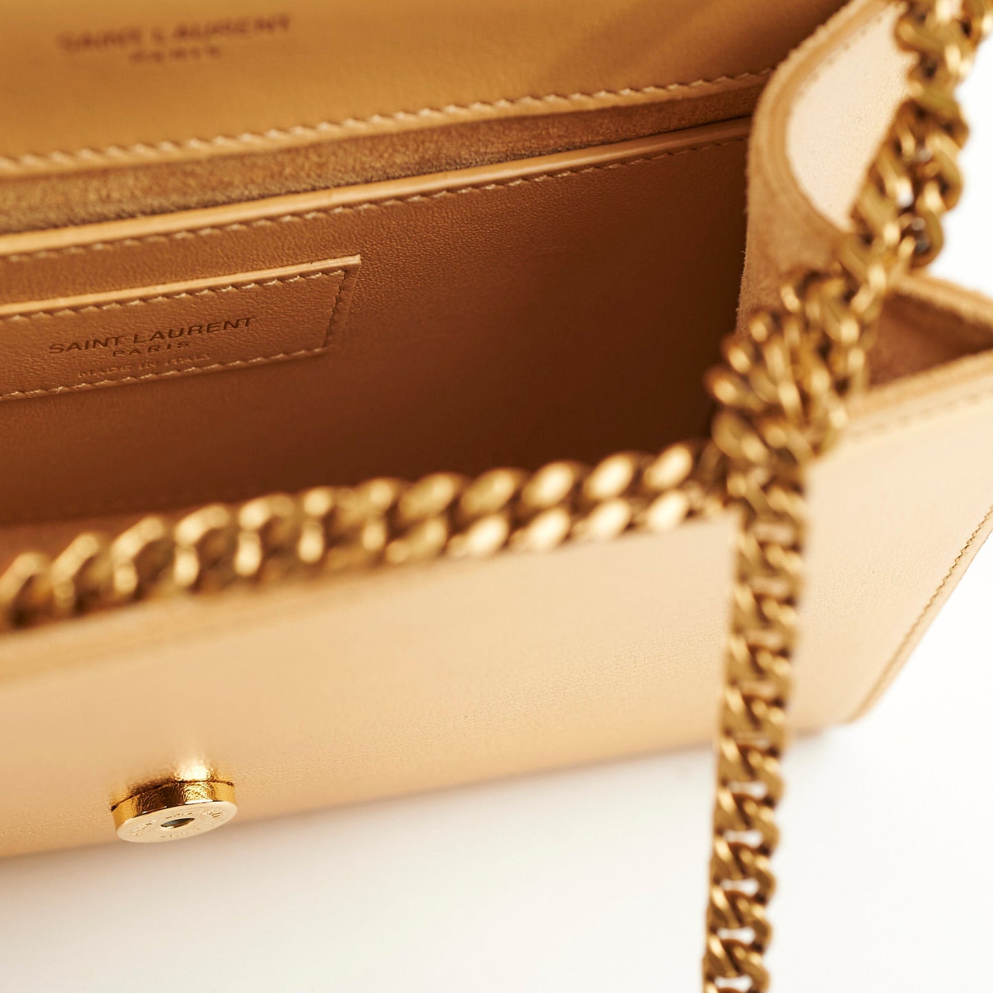 Saint Laurent Small Kate Tassle Bag Gold