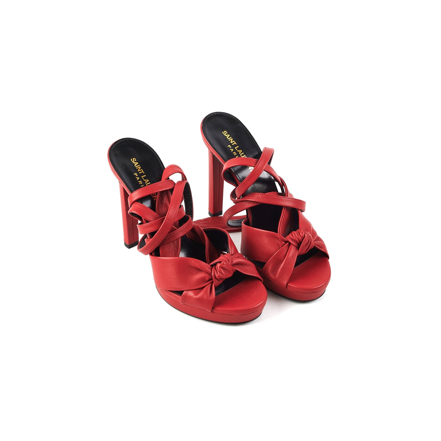 Saint Laurent Sandal Size 38 Red