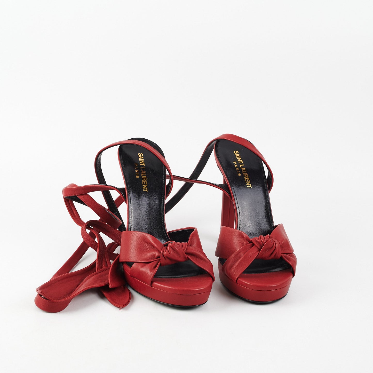 Saint Laurent Sandal Size 38 Red