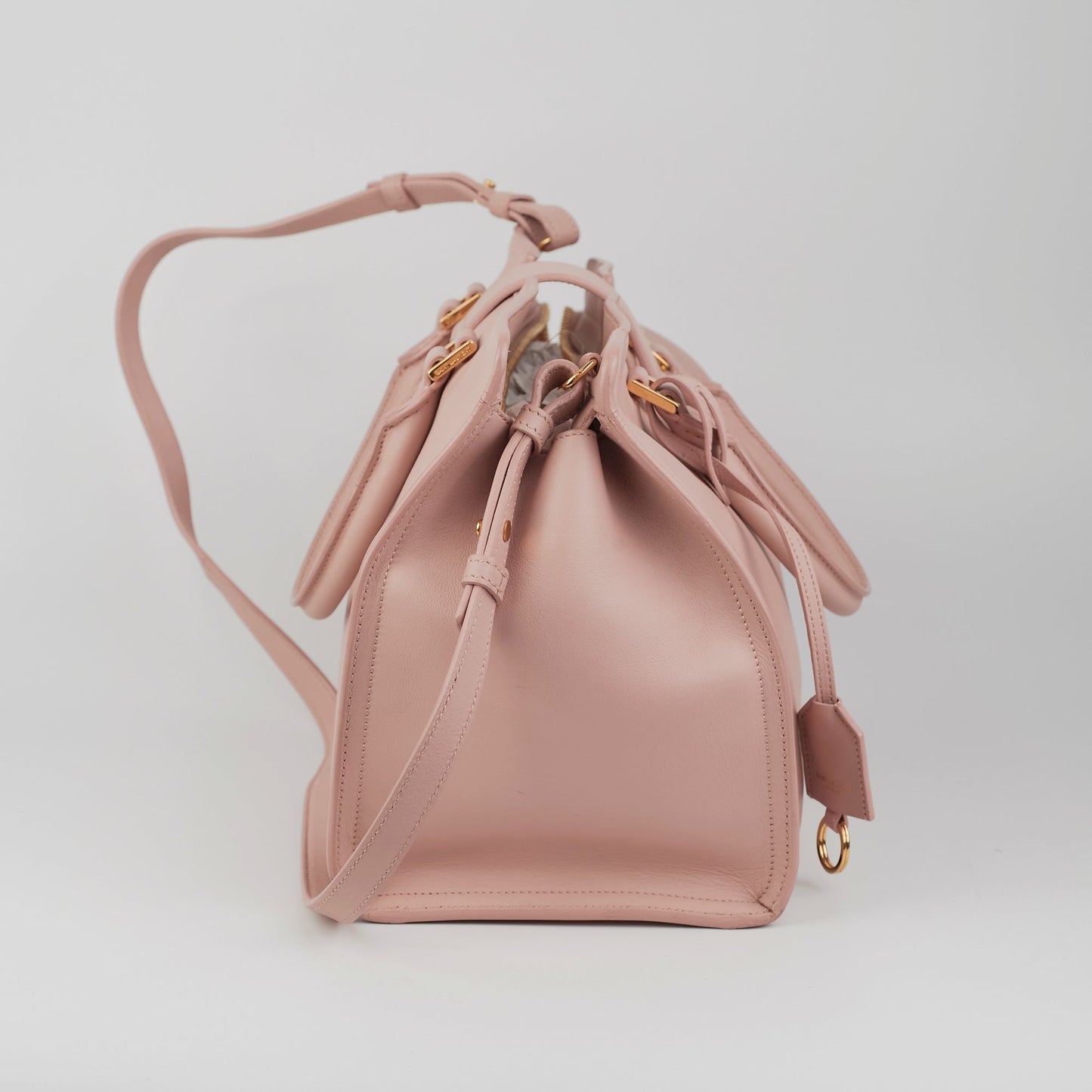 Saint Laurent Small Cabas Bag Pink