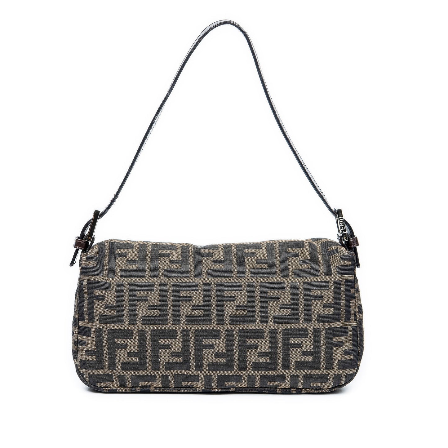 FENDI Zucca Canvas Baguette