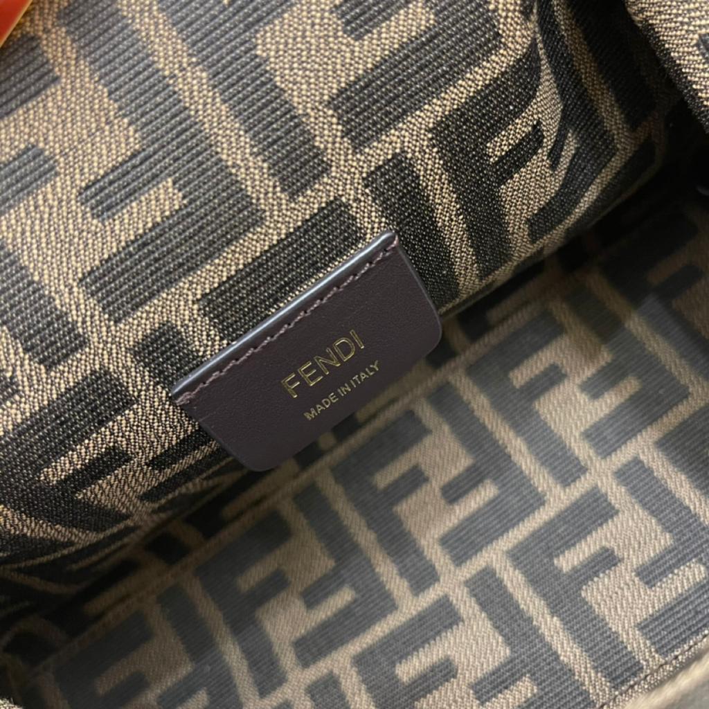 Fendi Fendirst Small Brown