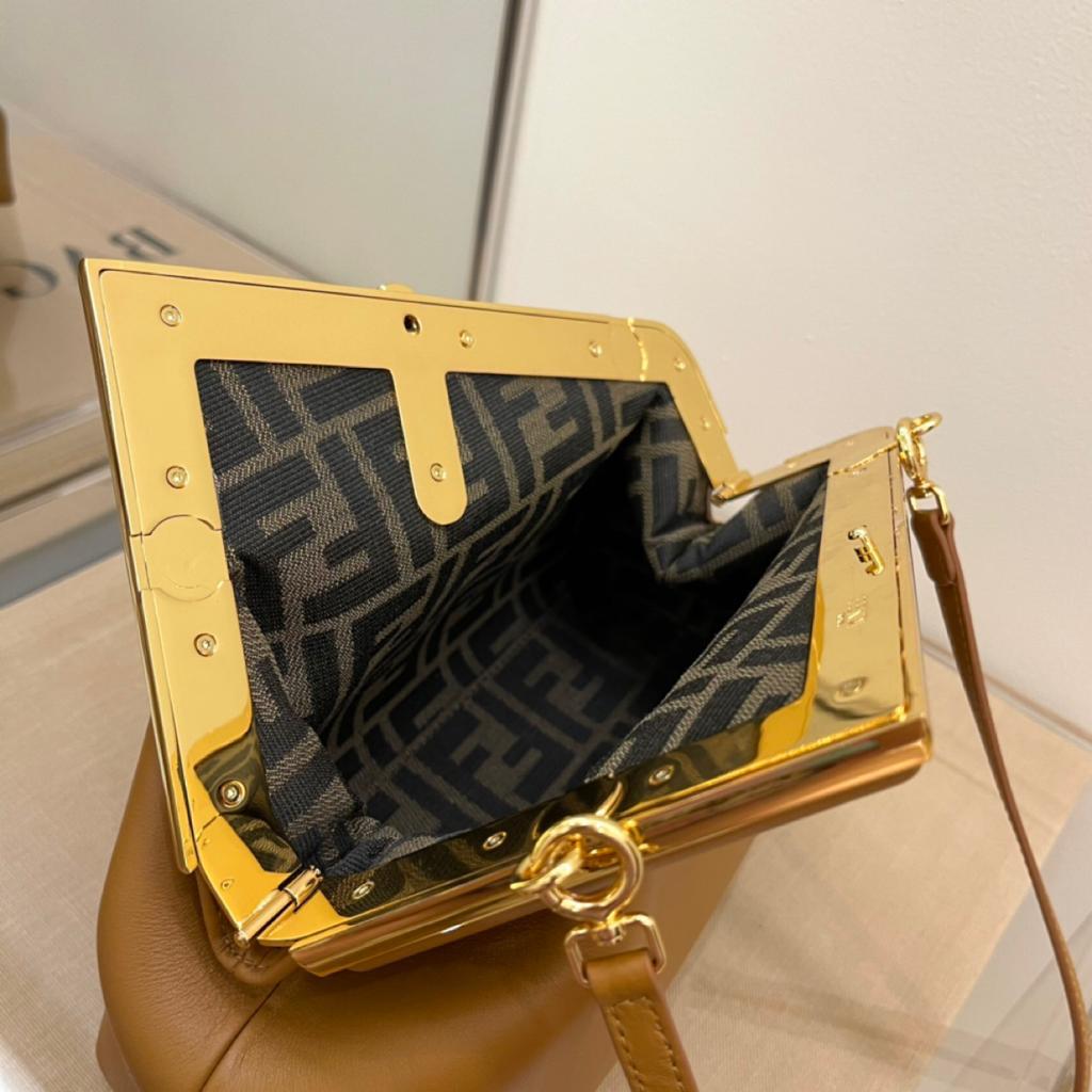 Fendi Fendirst Small Brown