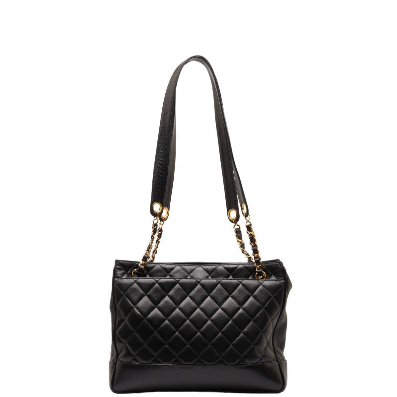 CHANEL COCOMARK BLACK GOLDEN Lambskinkin LADY CHANEL PING SHOPPING SHOPPING SHOPPING SHOPPING SHOPPING