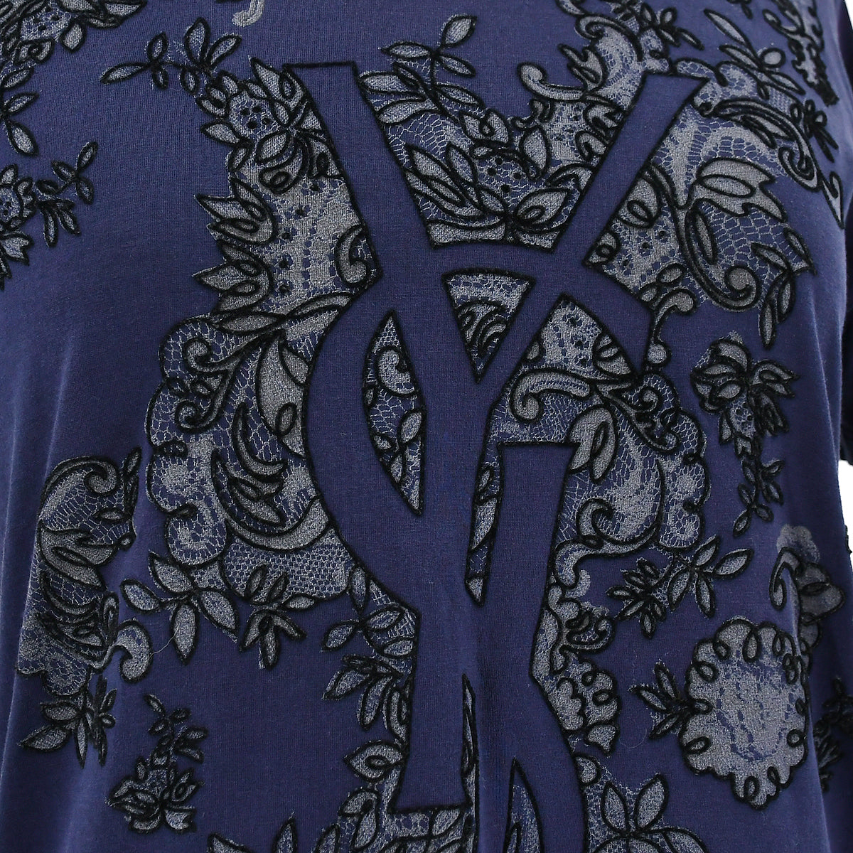 Yves Saint Laurent YSL floral-embroidered T-shirt #40