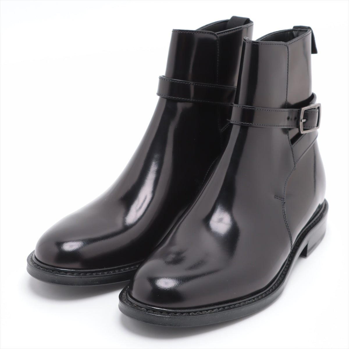 Saint Laurent Leather Boots 35  Brown 638495