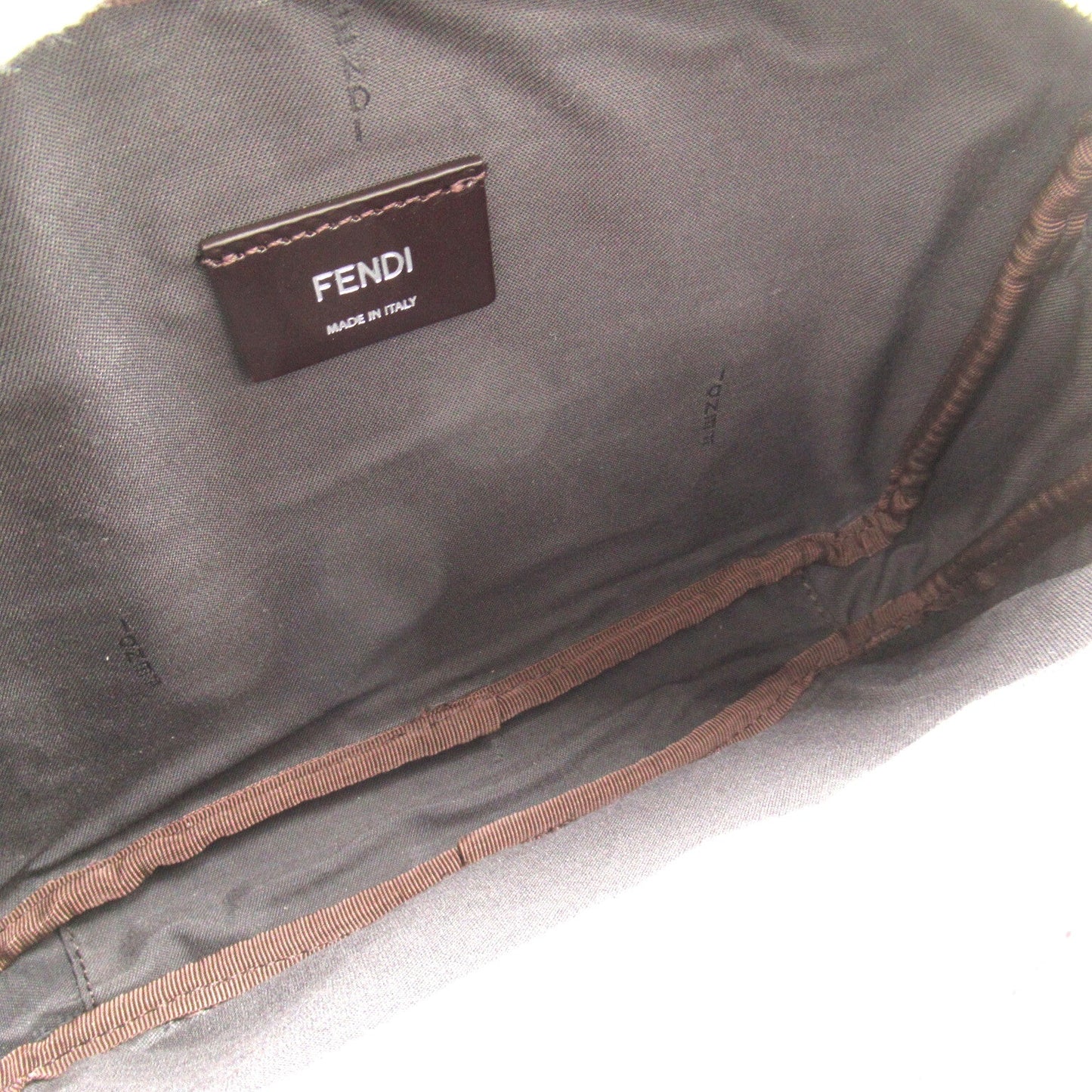 Fendi Fendi Shoulder Bag Shoulder Bag PVC Coated Canvas Leather  Brown 7VA607ALKAF1IKC