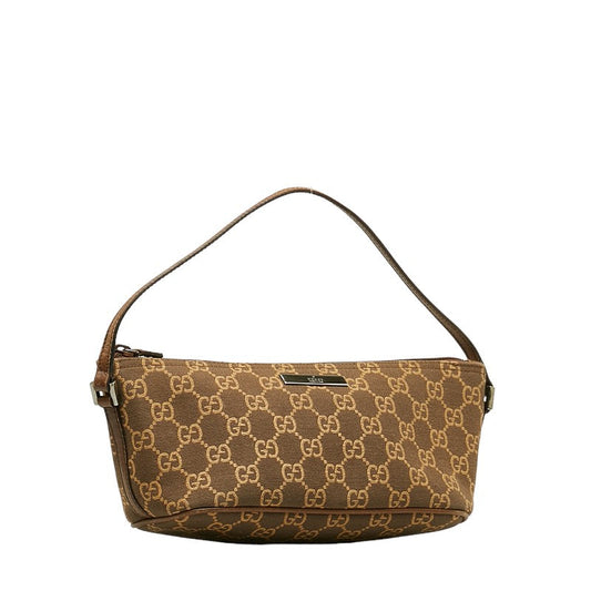 Gucci GG Canvas 039 1103 Accessoires Canvas/Leather Brown Ladies