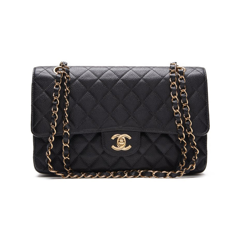 Chanel Matrasse Double Flap Chain Shoulder Caviar S Black  Shoulder Bag Mini Shoulder Bag  Shoulder Bag Hybrid   Ship] Dutch Shark Online