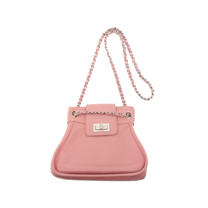 CHANEL 2.55 Lock Chain Shoulder  S Pink (Silver G ) Shoulder Bag Mini Shoulder Bag  Bag Hybrid 【 Delivery】 Netherlands Online