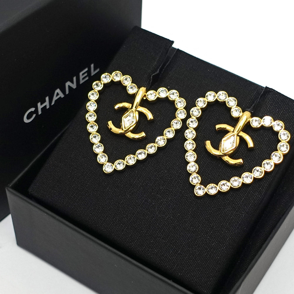 CHANEL CHANEL COCOMARK HEART PIERS RINSTONE STRASSE GRAND GD GOLD TOOLS L23C ACCESSORIES LITTLE CHANEL COCOMARK HEART RINSTONE STRASSE GRAND GD GOLD TOOLS L23C ACCESSORIES