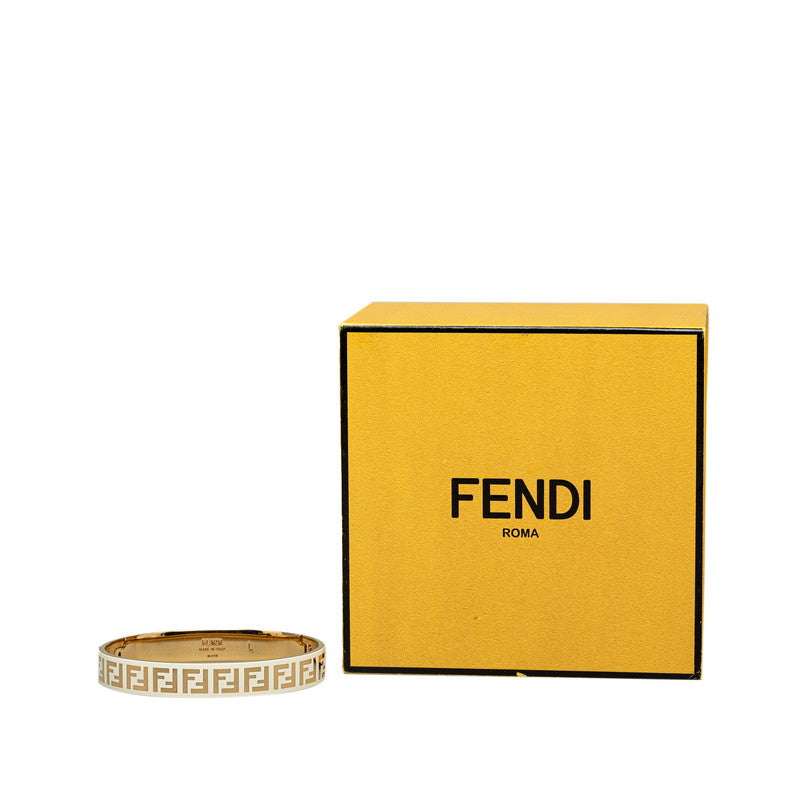 Fendi Zucca Bangalore Armband G Ivory White Mackie  Fendi