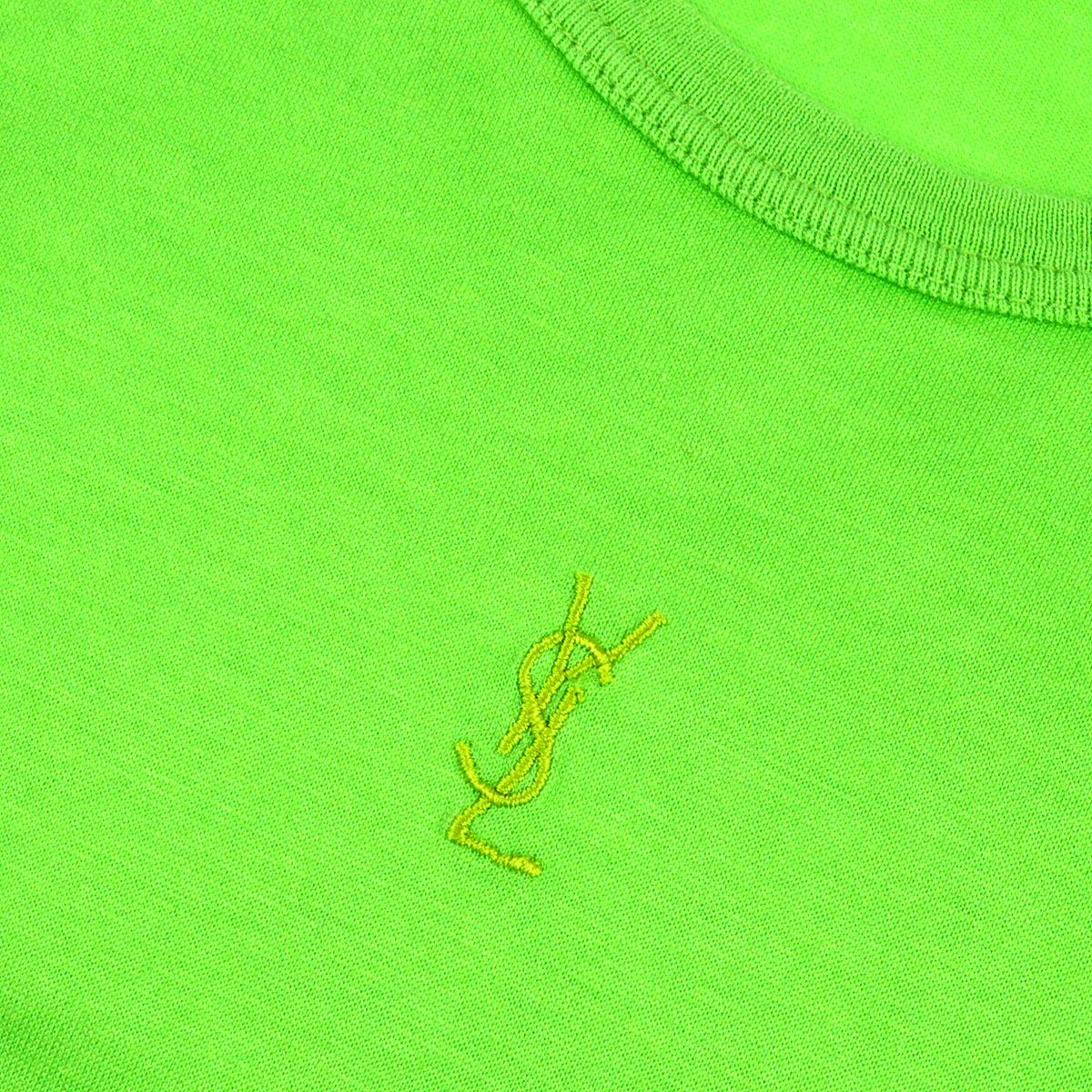 Yves Saint Laurent logo-embroidered cotton T-shirt #150