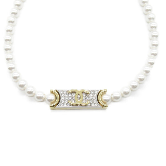 Chanel Choker Pearl B23A Choker Accessoires GP (Gen )  Pearl  White