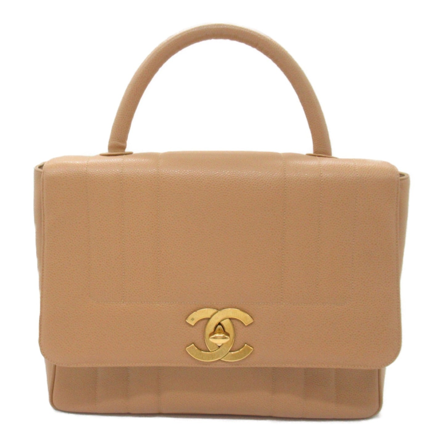 Chanel Beige Caviar Mademoiselle Handbag