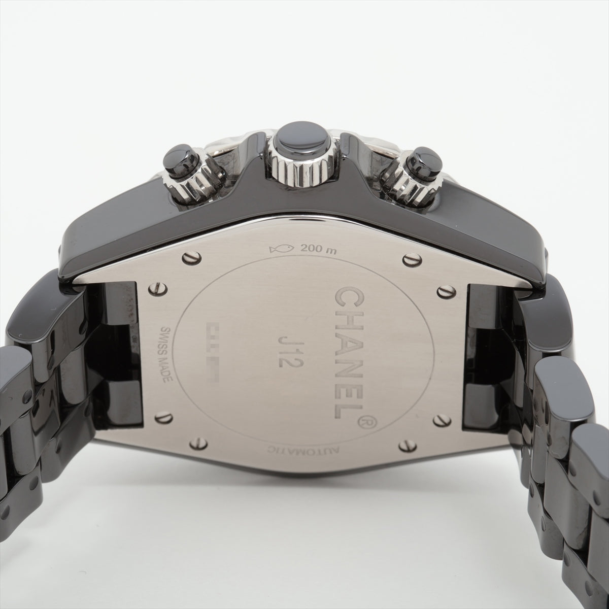 Chanel J12 Chronograph H0940 SSCE AT Black Chronograph