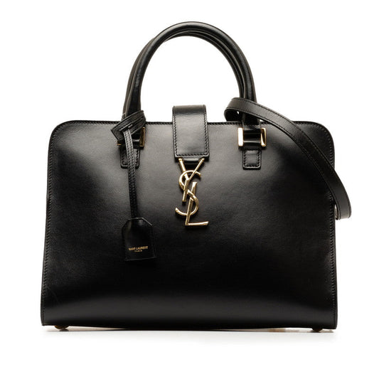 Saint Laurent Monogram Ba  Handbag 2WAY 472469 Black Leather  Saint Laurent