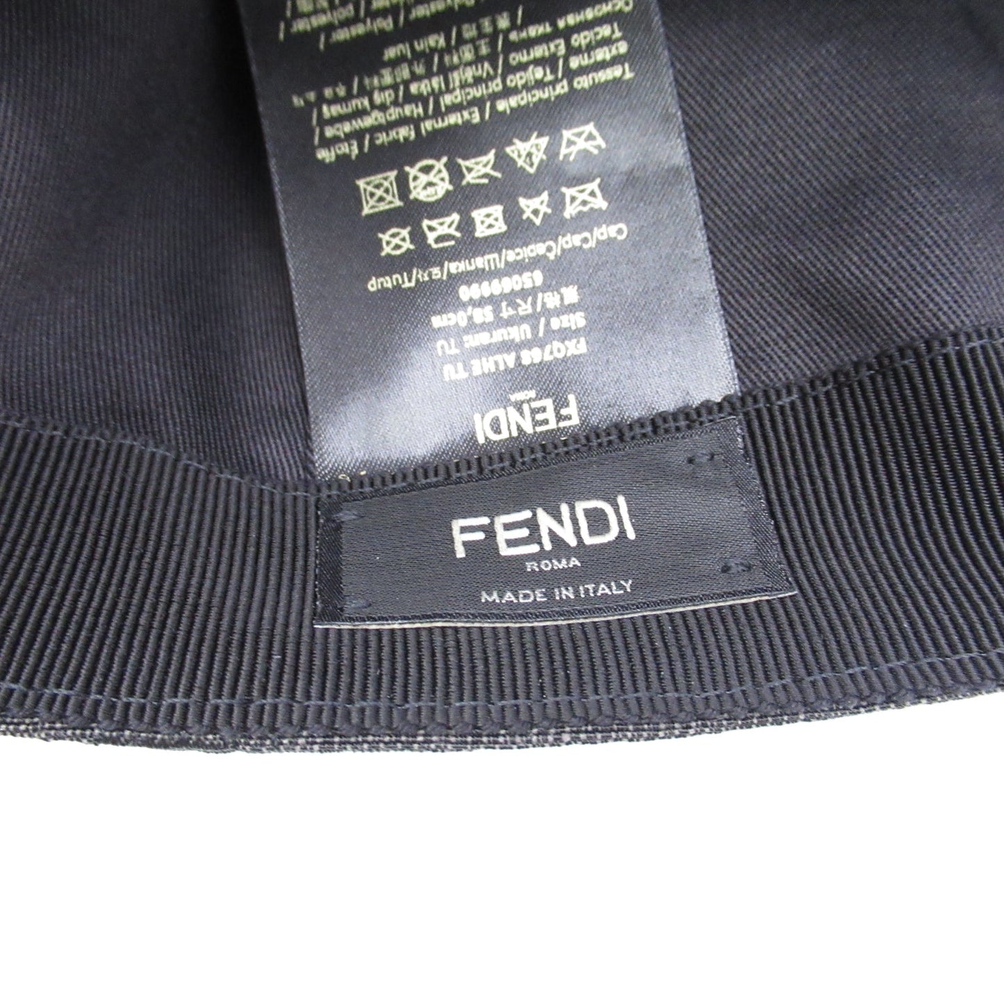 Fendi Fendi Baseball Cap Hats    Black FXQ768ALHEF1ED9