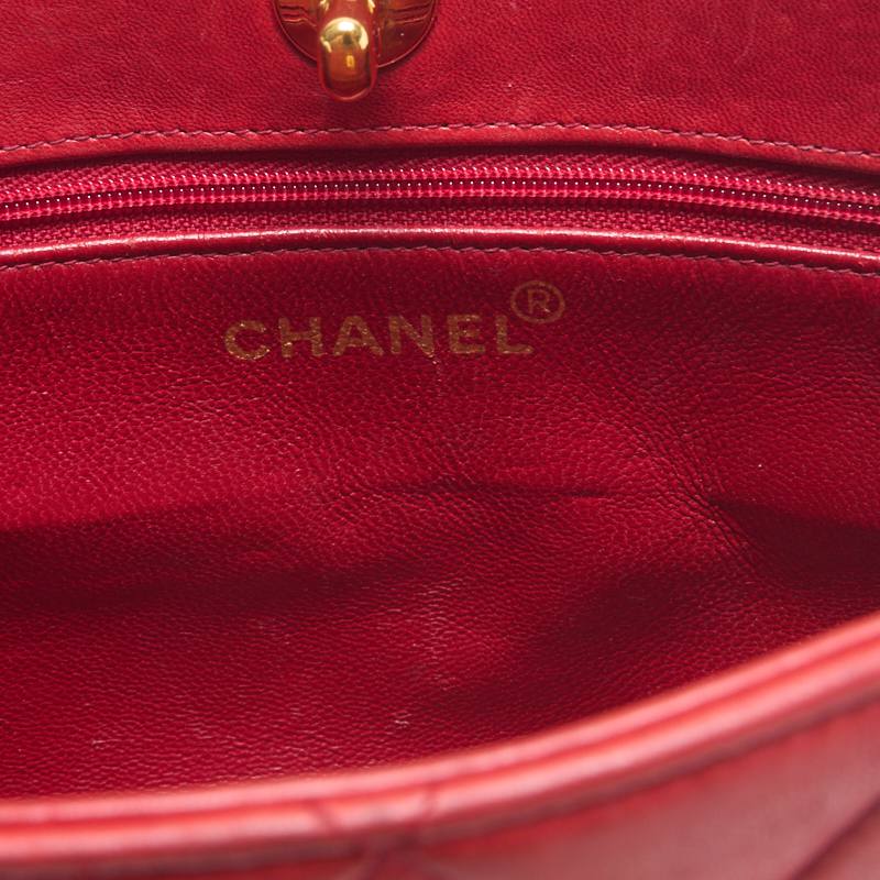 CHANEL/Chanel Matrasse Decacoco Turnlock Double Chain Shoulder  Red   Shoulder Bag  Shoulder Bag Hybrid 【 Ship】 Ladies Shoulder  Online