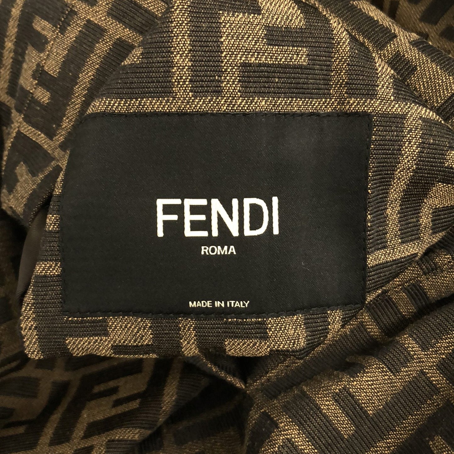 Fendi Fendi Trent Coat Outdoor Cotton  Beige FF0741APNGF1M2L46