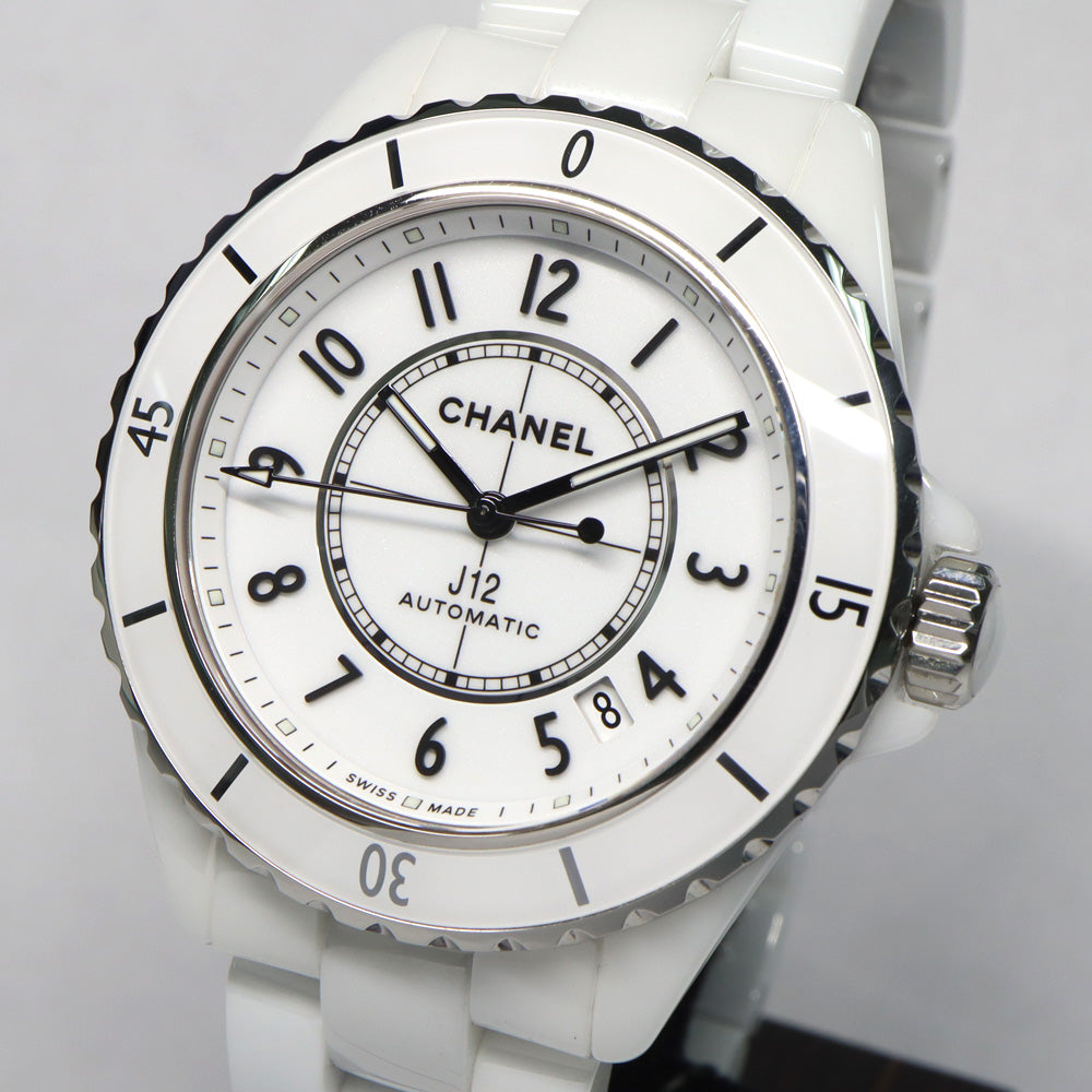 CHANEL J12 Caliber 12.138MM H7500 Ceramic White Automatic Volume Unisex