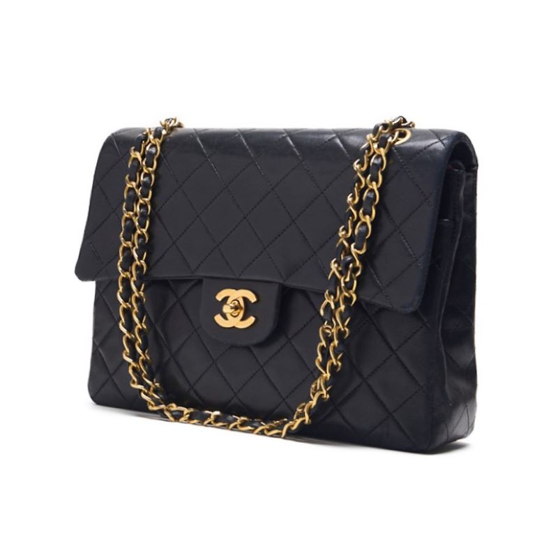 Chanel Matrasse Double Flap Chain Shoulder  Black   Bag Shoulder Bag Ladies French  Ship] Ladies Online  Ladies Online  Ladies Online