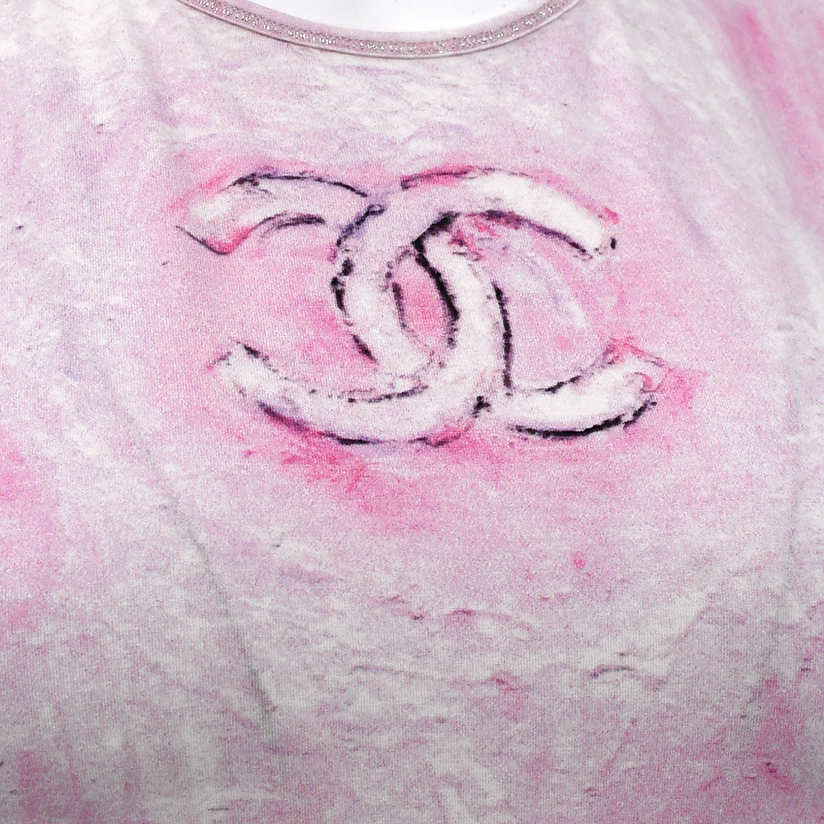 Chanel T-shirt Pink 09C #38