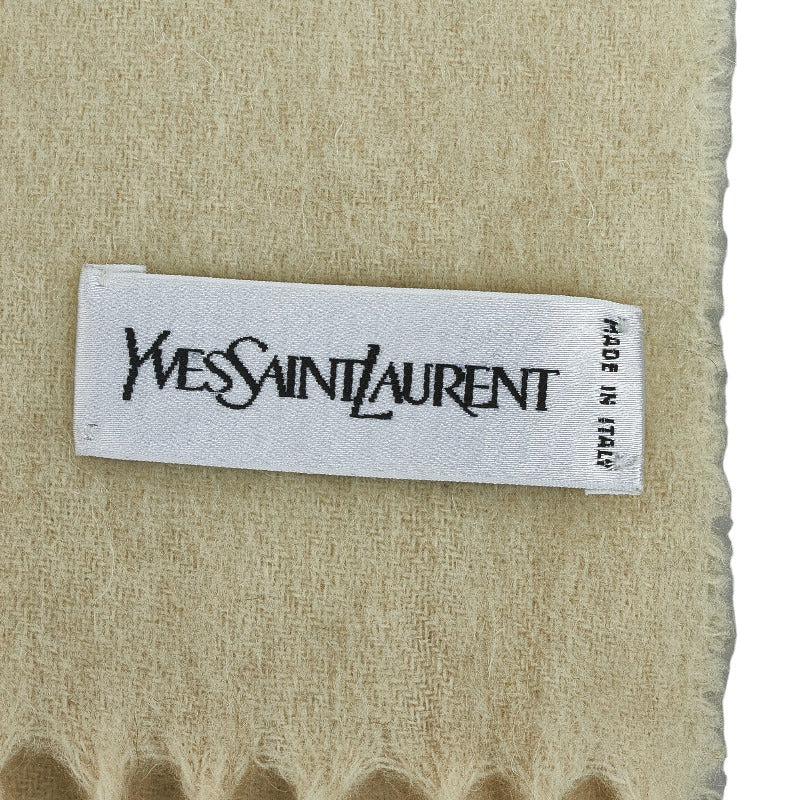 Saint Laurent Scarf in Wool White Ladies