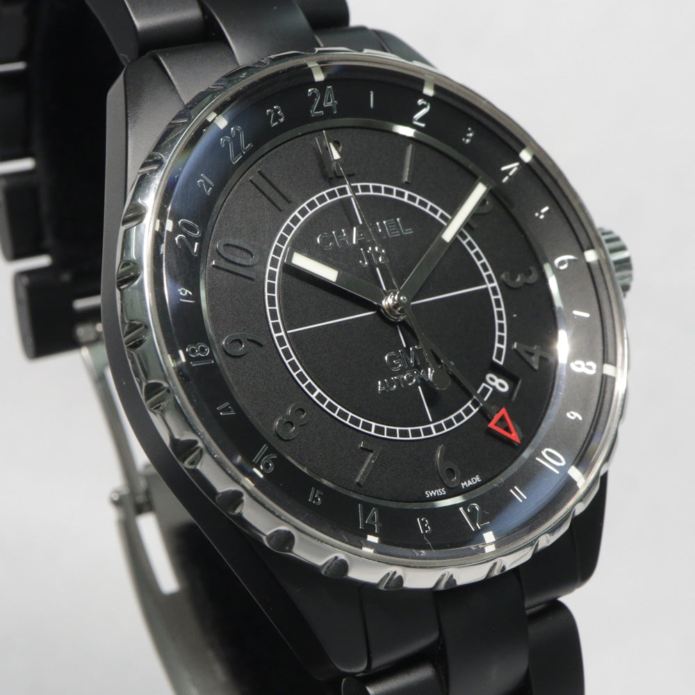 CHANEL J12 GMT 41MM H3101 Black Automatic Ceramic