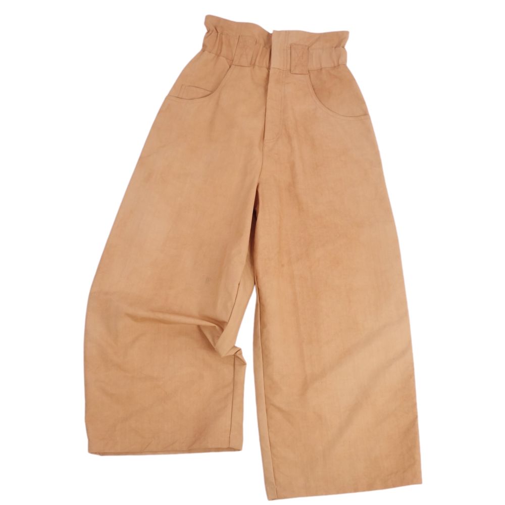 Fendi Fendi Pants Wide Pants Cotton Landless Bottoms  Made in Italy 36 (equivalent to S) Orange  Fendi