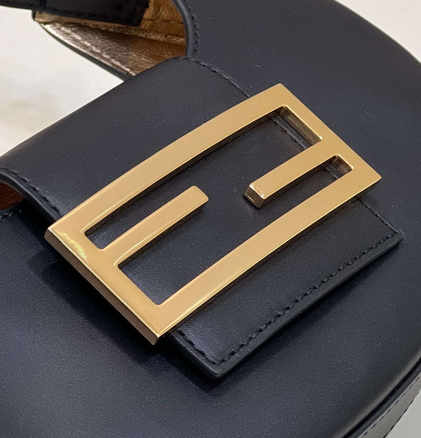 Fendi Cookie Black Shoulder Bags