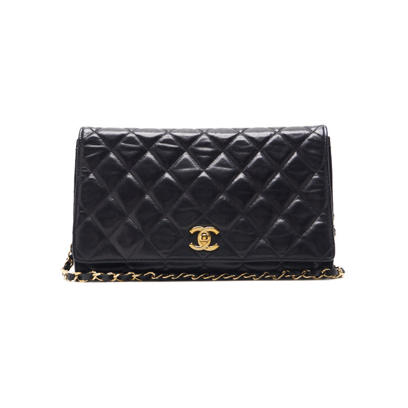 Chanel Matrasse Full Flap Turnlock Chain Shoulder  Black  Shoulder Bag Mini Shoulder Bag  Bag Hybrid 【 Delivery】 Nashville Online