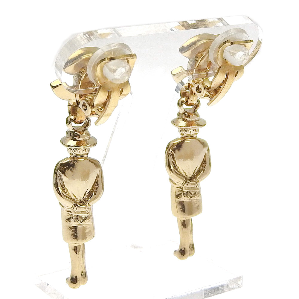 CHANEL Chanel Mademoiselle Coco Doormotif G  02P  Earring A+ Ranked Earring