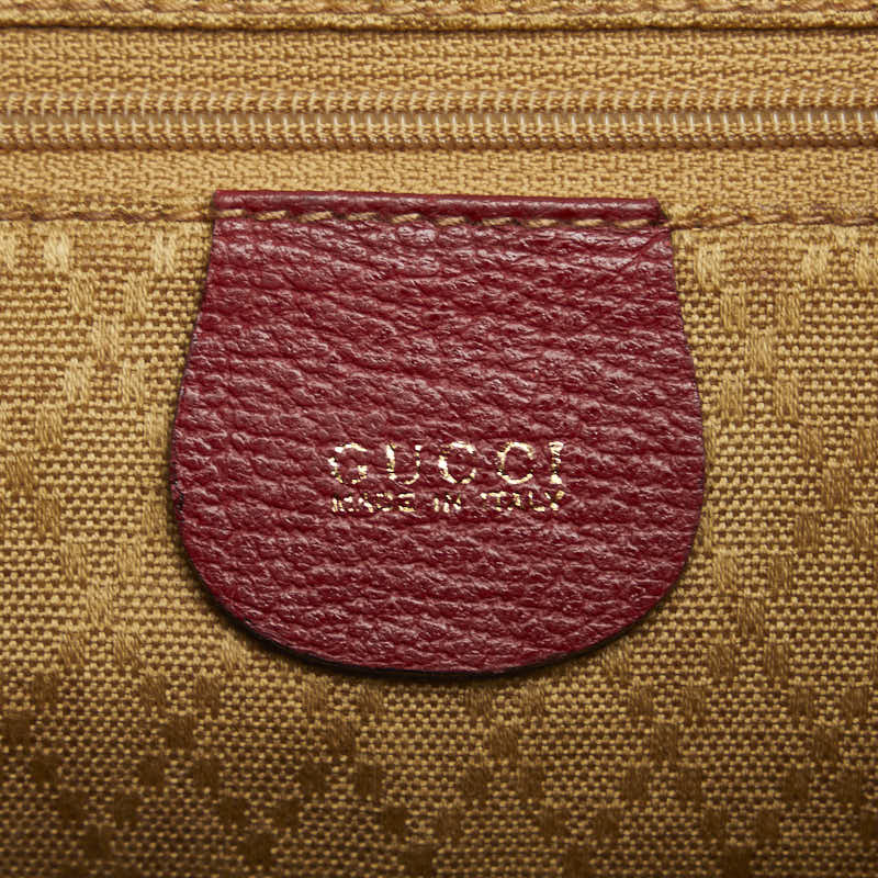 GUCCI Gucci 003 58 0016 Lux Daypack Sweat/Leather Red Lady Sweat