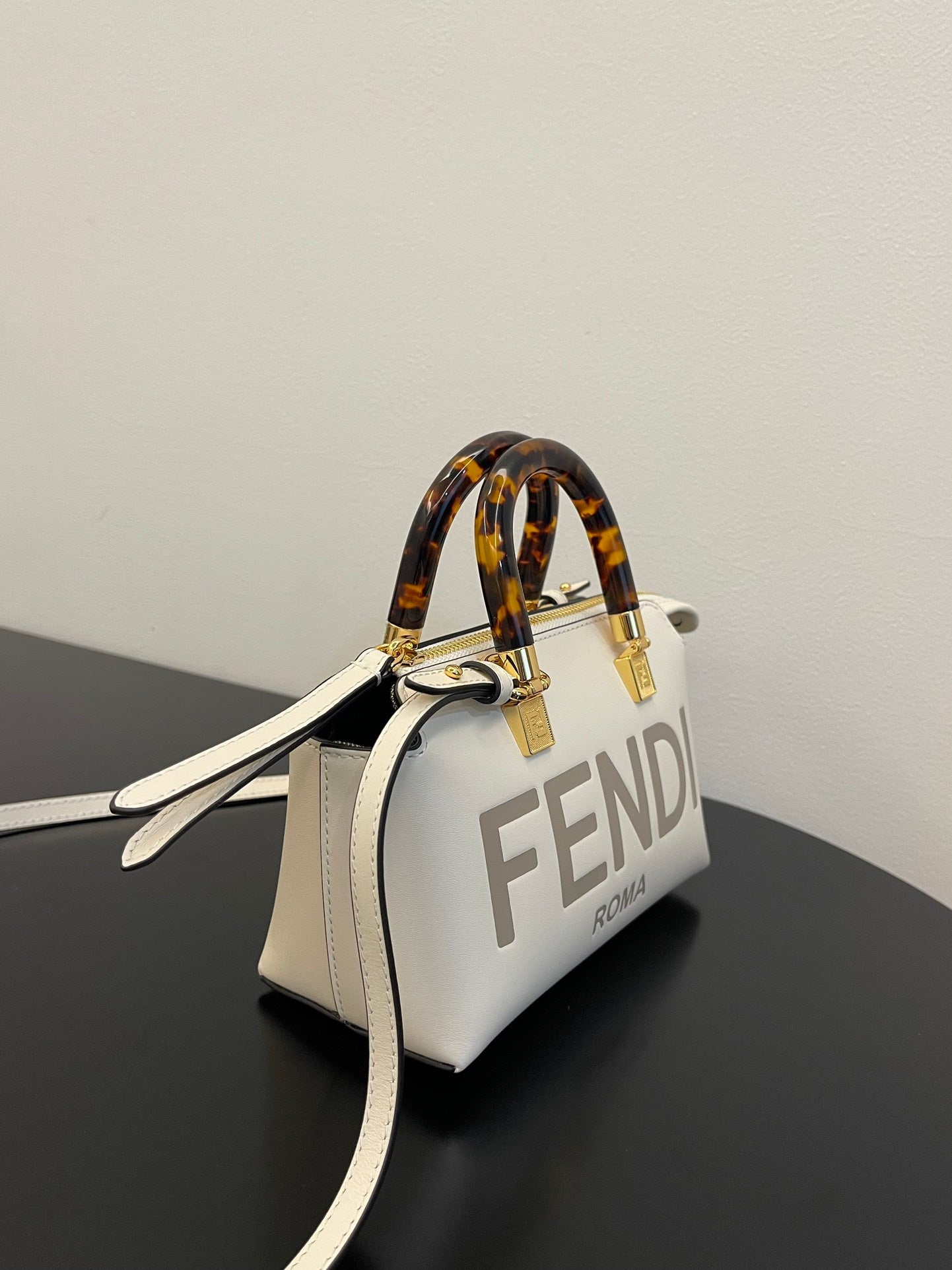 Fendi By The Way White Mini Bag For Woman 17cm/6.5in