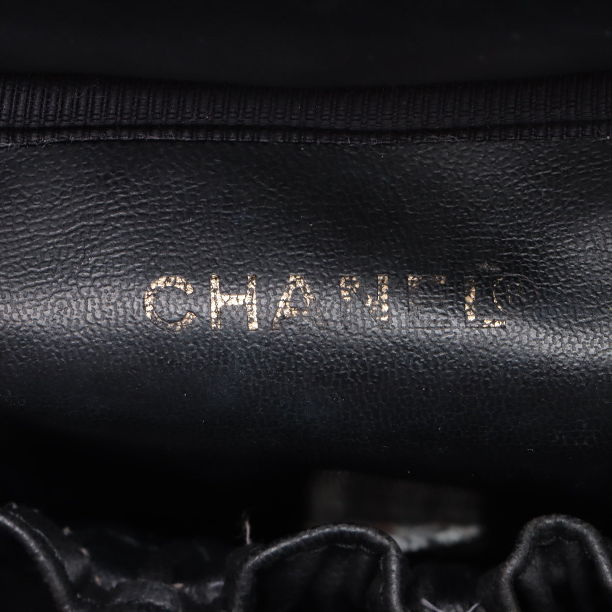 Chanel Coco Caviar S Vanity Bag Black G Gold  4th  Seal Closed