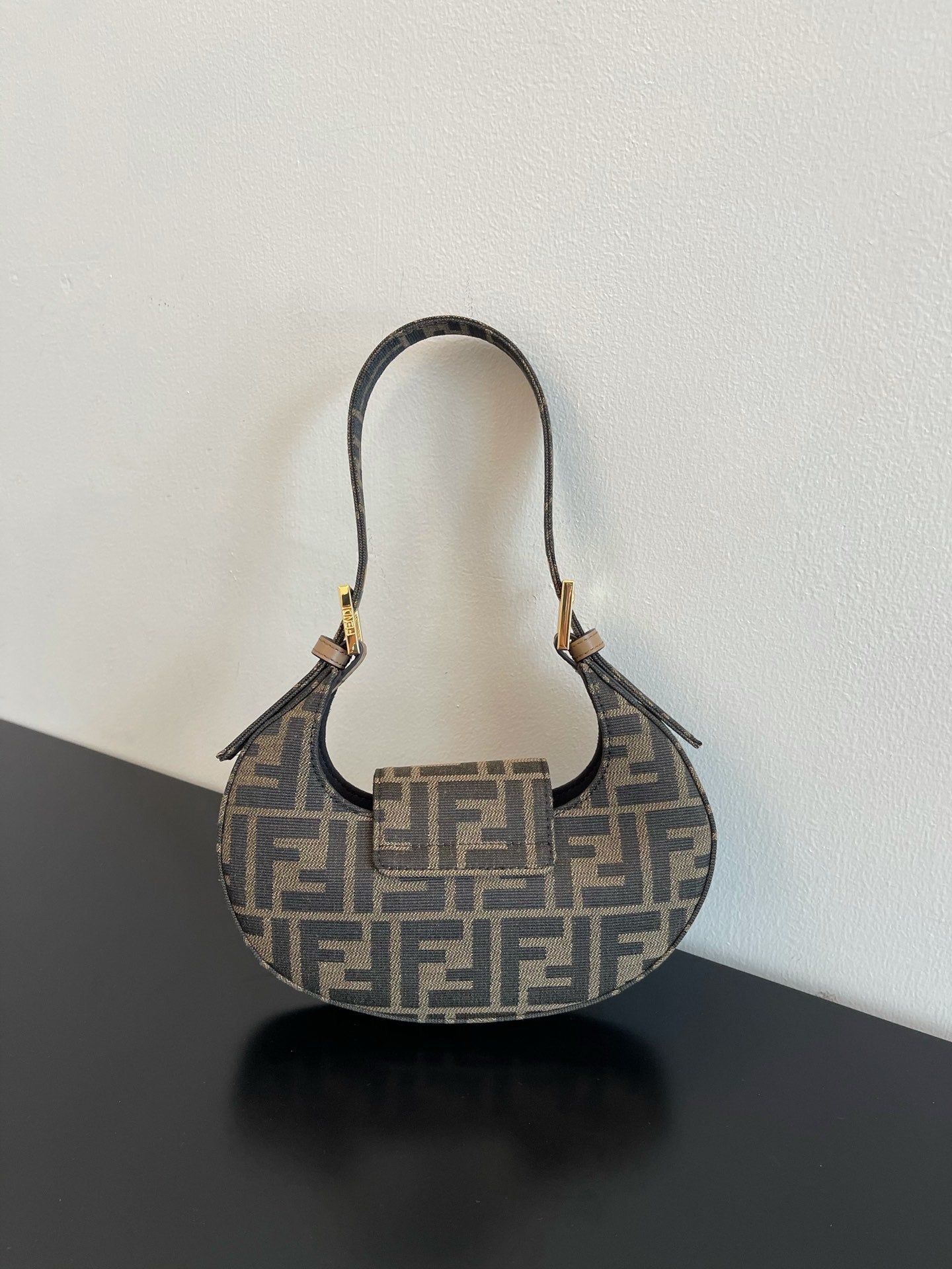 Fendi Cookie FF Fabric Multicolour Mini Bag