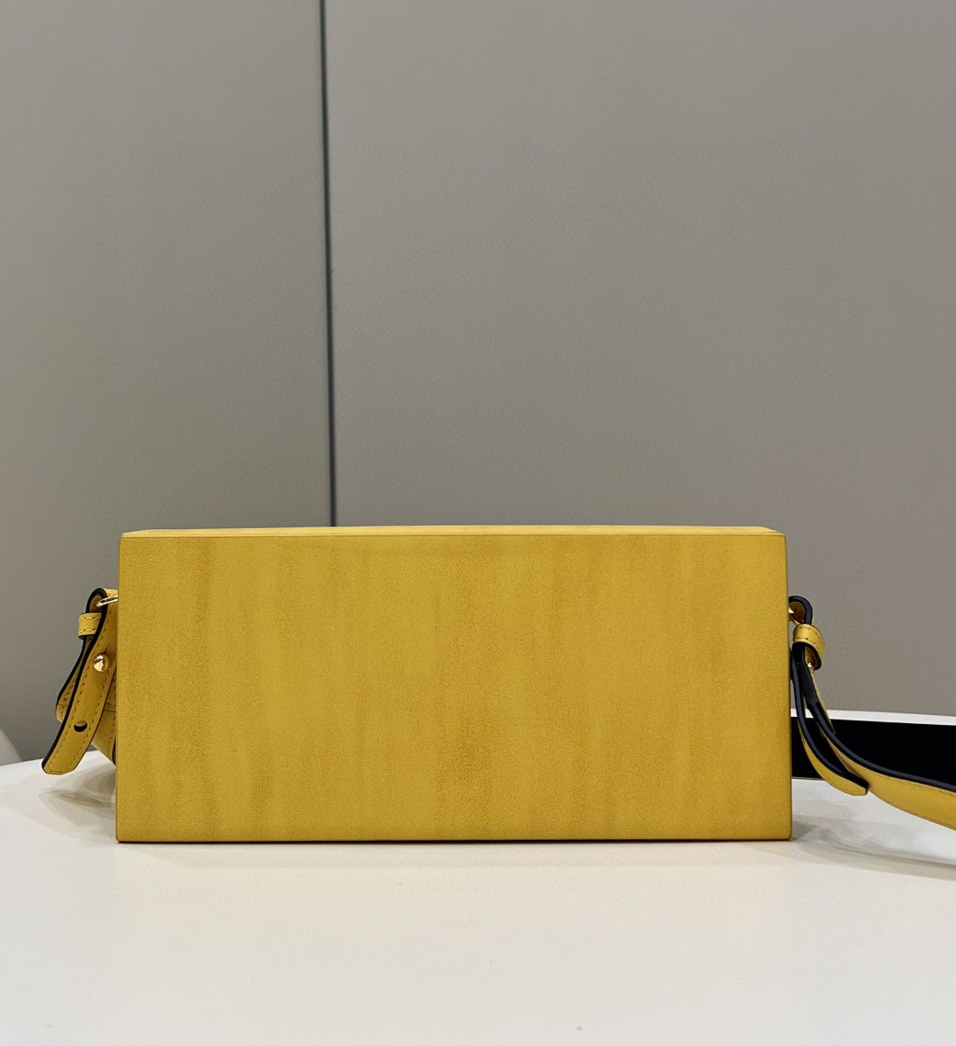 Fendi Horizontal Box Yellow Bag